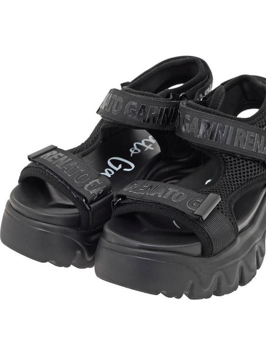 Дамски Сандали Flatforms Черни
