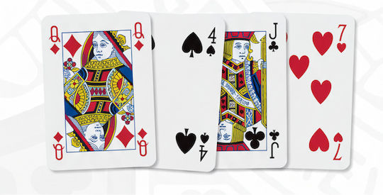 Dal Negro Faros Set 2 Playing Cards Luxury Wooden Box