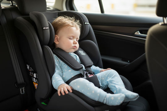 Buf Boof TWT Plus Deluxe Baby Car Seat i-Size with Isofix Black Jeans 0-36 kg