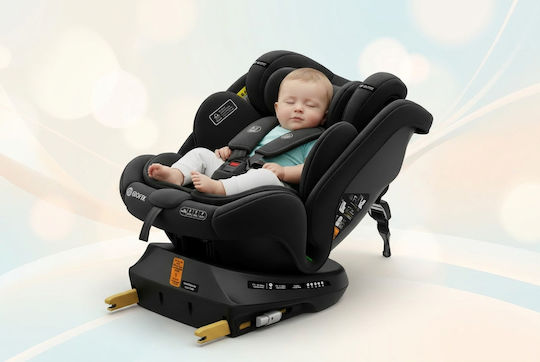 Buf Boof TWT Plus Deluxe Baby Car Seat i-Size with Isofix Black Jeans 0-36 kg