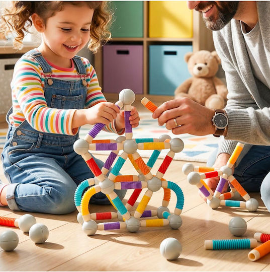 MalPlay Magnetisches Spielzeug Bau- und Konstruktionsspielzeug Für Kinder Ab 3 Jahren