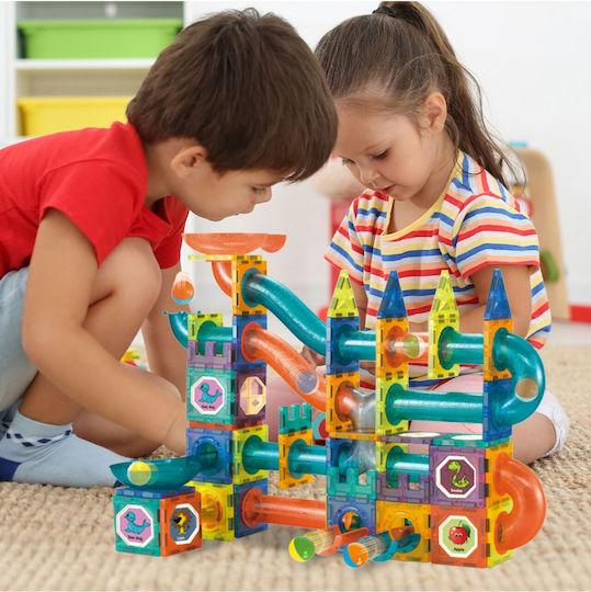 MalPlay Магнитна Конструкторска Игра за Деца 3+ Години