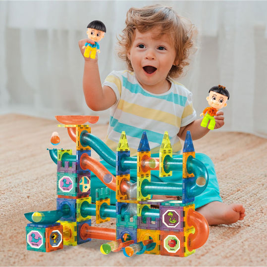 MalPlay Магнитна Конструкторска Игра за Деца 3+ Години