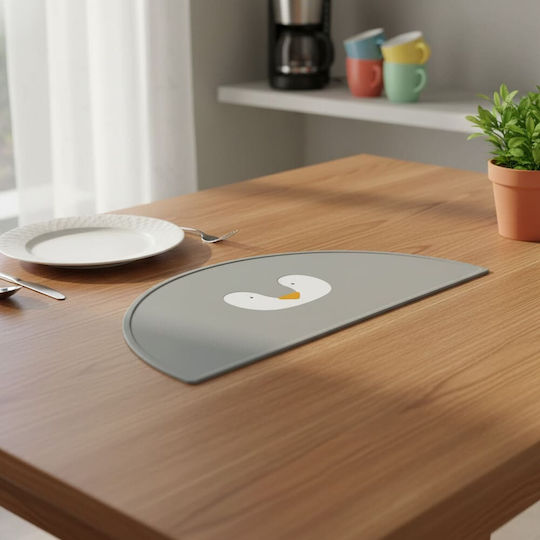 Queen Mother Silikon Tischsets Grau