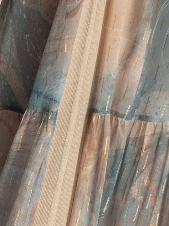 Sommer Maxi Abendkleid mit Tüll