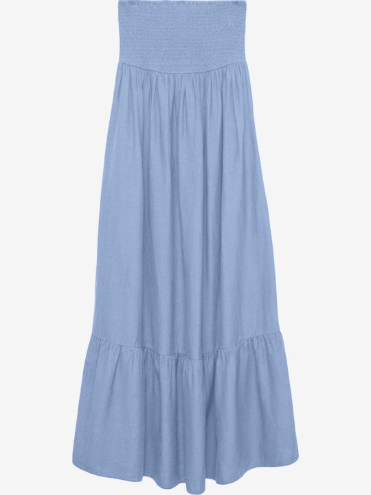 Summer Maxi Dress Light Blue