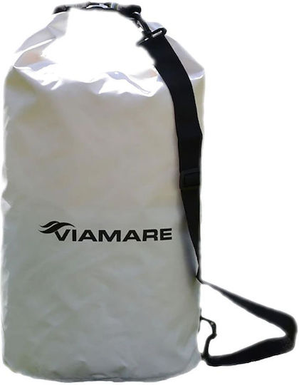 Viamare Στεγανός Σάκος 30lt Λευκός