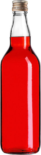 Glass Bottle 700ml Golden Cap 10 Pcs