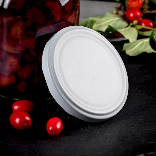 Kadax Borcan Sticlă Cu Capac 350ml 10 Buc
