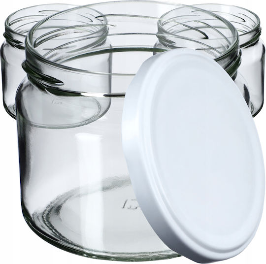 Kadax Буркан Стъклен с Капак 330ml (10бр)