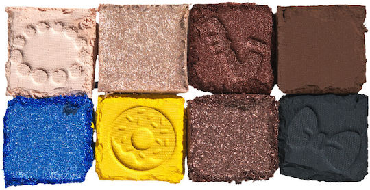 NYX Professional Makeup Palette with Pressed Powder Eye Shadows Eye Pigments 6.4gr