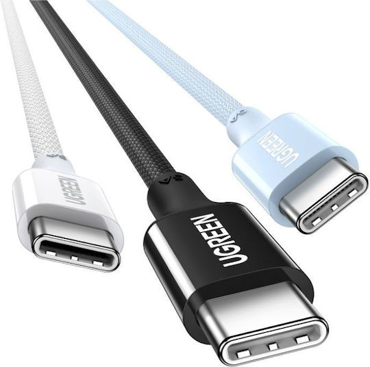Ugreen Cablu USB 2.0 USB-C Masculin - USB-C 60W PD Albastru 1m 340577