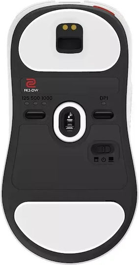 Zowie FK2-DW 4K Ασύρματο Gaming Ποντίκι Λευκό