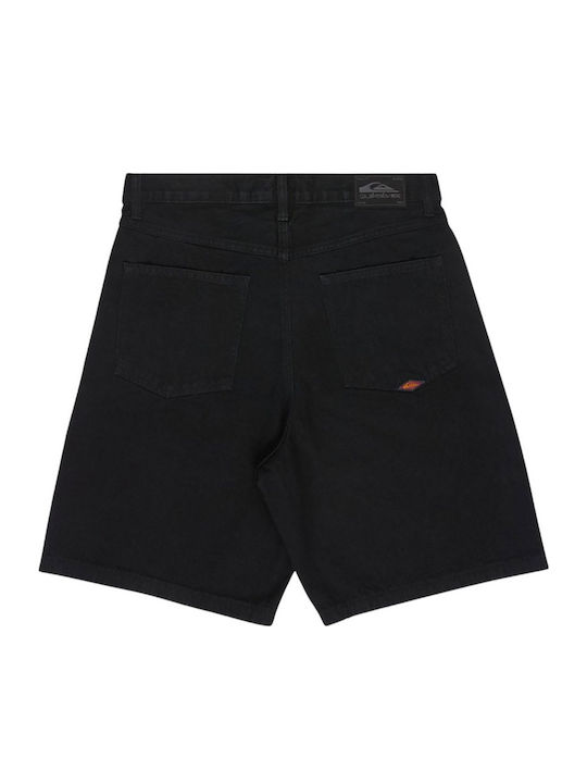 Baggy Ανδρική Βερμούδα Τζιν Black