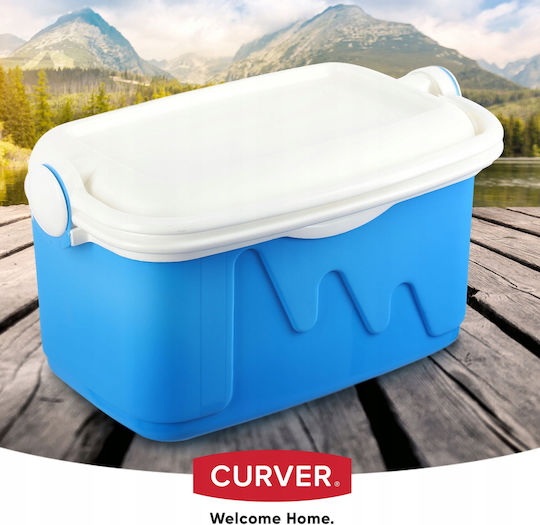 Curver Tragbarer Kühlschrank 10lt Blau