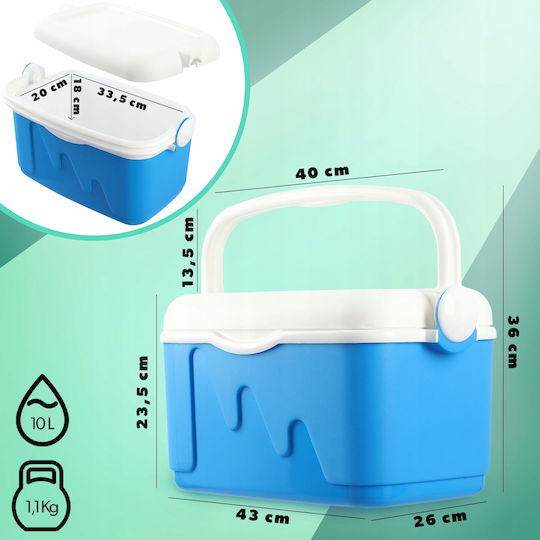 Curver Tragbarer Kühlschrank 10lt Blau