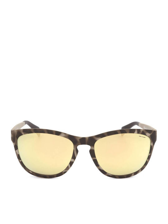 Italia Independent Damen Sonnenbrille mit Braun Kunststoff Gestell 0111.145.000