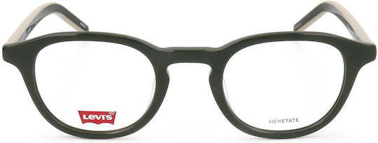 Levi's Men's Acetate Prescription Eyeglass Frame Green LV1029 1ED