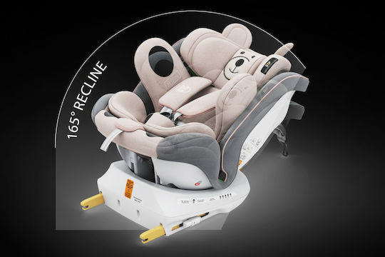 Buf Boof TWT Plus Deluxe Autositz i-Size mit Isofix Pink 0-36 kg