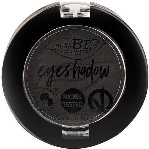 puroBio Cosmetics Compact Eyeshadow Σκιά Ματιών σε Στερεή Μορφή με Μαύρο Χρώμα