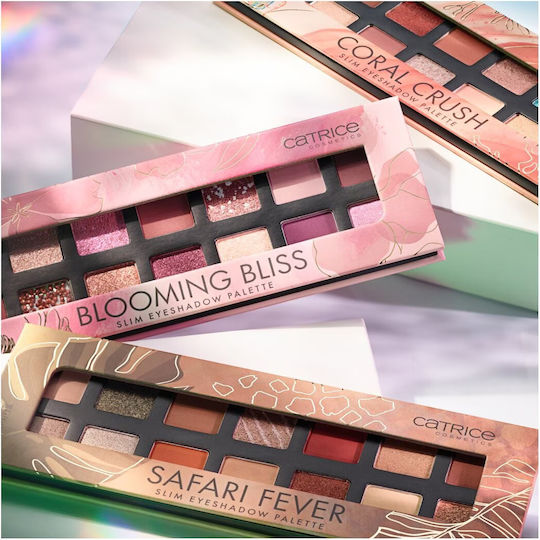 Catrice Cosmetics Coral Crush Slim Lidschattenpalette in fester Form 030 Under The Sea 10.6gr