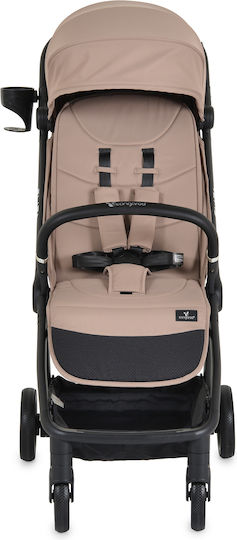 Cangaroo Flip+ Καρότσι Μωρού Kατάλληλο για Nεογέννητο Dawn Beige 6.9kg