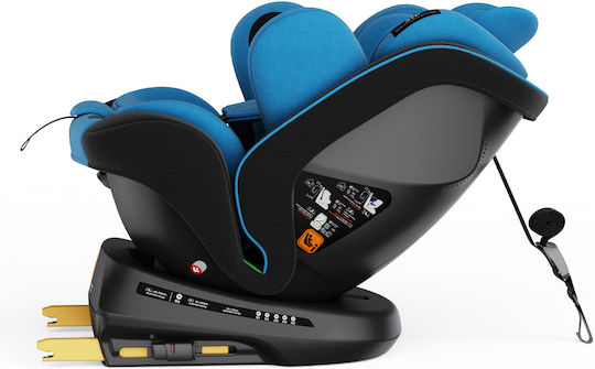 Buf Boof TWT Plus Deluxe Scaun Auto pentru Copii i-Size cu Isofix Blue