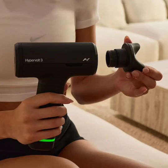 Hyperice Hypervolt 3 Πιστόλι Μασάζ για το Σώμα με Δόνηση Μαύρο