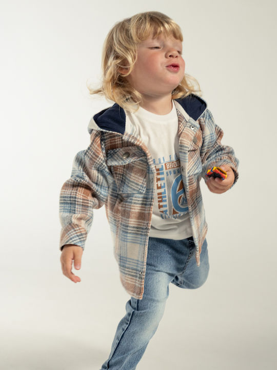 Kids Set with Pants & Coat Summer 3 Pieces White