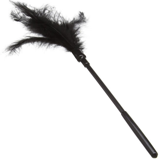 Guilty Pleasure Small Feather Tickler Feather for Tickling in Black Color