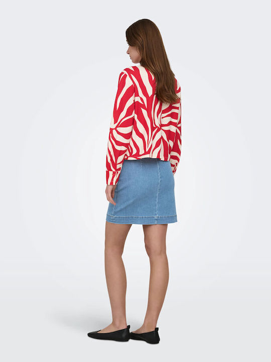 Long Sleeve Women's Shirt Barbados Cherry
