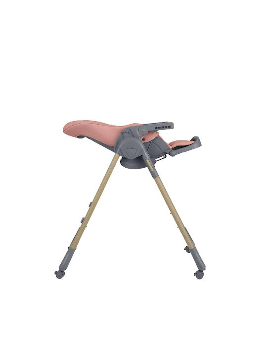 Kikka Boo Olive 2 Klappbarer Baby Hochstuhl Rosa