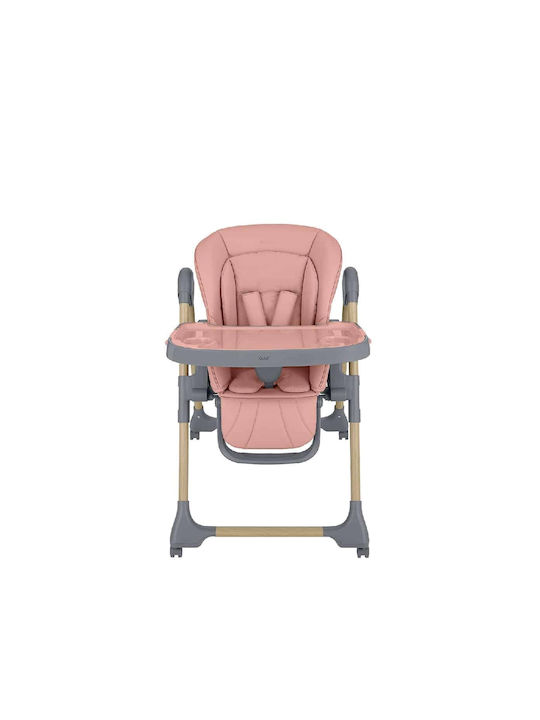 Kikka Boo Olive 2 Klappbarer Baby Hochstuhl Rosa