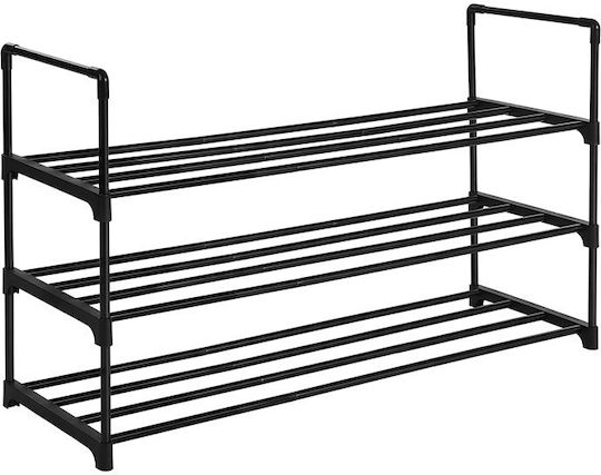 Μεταλλική με 3 Ράφια Μαύρη 92x30.5x55cm LSA303B02 Μεταλλική με 3 Ράφια Μαύρη 92x30.5x55cm LSA303B02