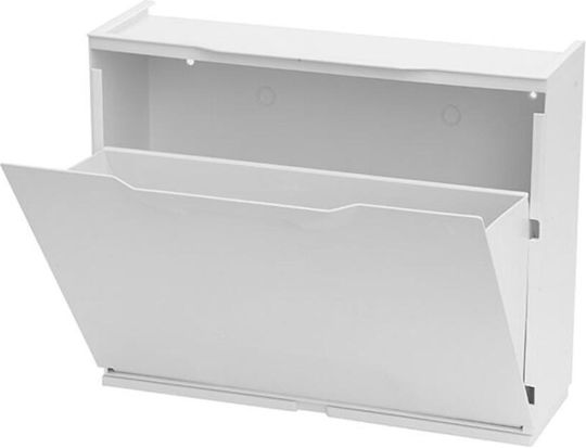 U50/W Пластмасов шкаф за обувки с накланящи се рафтове Д51xД17.3xВ40.1cm