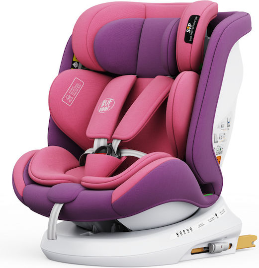 Buf Boof Twt Plus Deluxe Baby Car Seat i-Size with Isofix Unicorn Pink 0-36 kg