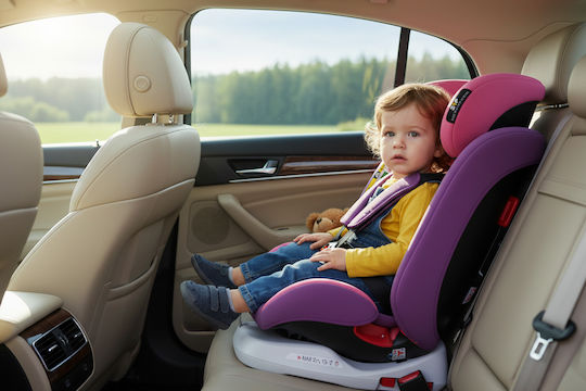 Buf Boof Twt Plus Deluxe Baby Car Seat i-Size with Isofix Unicorn Pink 0-36 kg