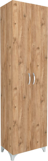 Ξύλινη Lilly με 8 Ράφια Pine Oak 49x32x178cm GP041-0015,2 Ξύλινη Lilly με 8 Ράφια Pine Oak 49x32x178cm GP041-0015,2