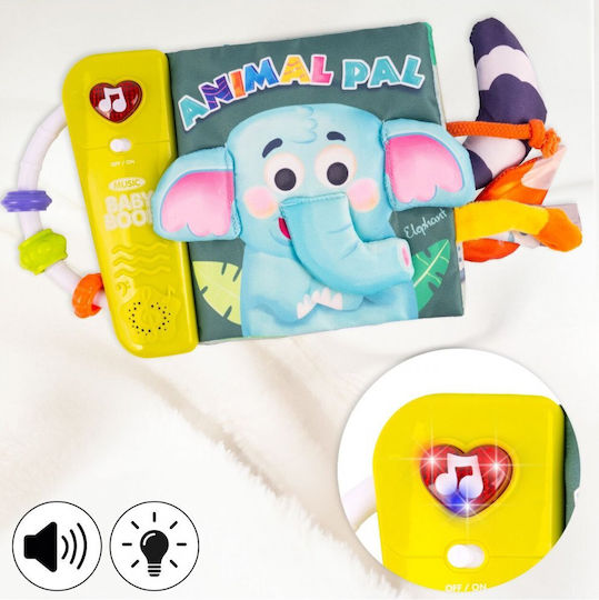 MalPlay Carte de Activități cu Muzică și Lumină pentru 6+ Luni