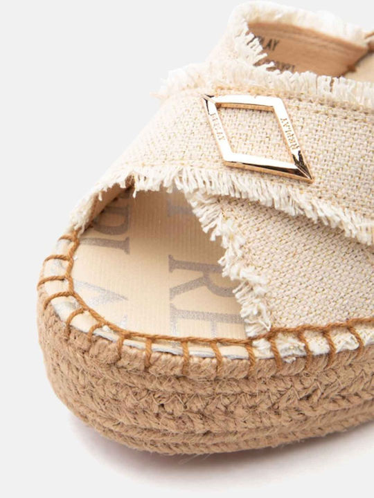 Jess Summer Women's Platforms Beige