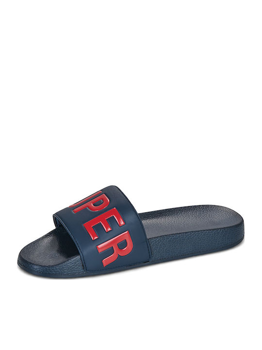 Men's Slides Blue