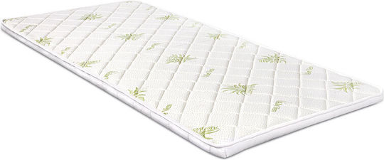 Ted Bed Ανώστρωμα Ημίδιπλο Memory Foam Eμποτισμένο με Αλόη 120x190εκ.