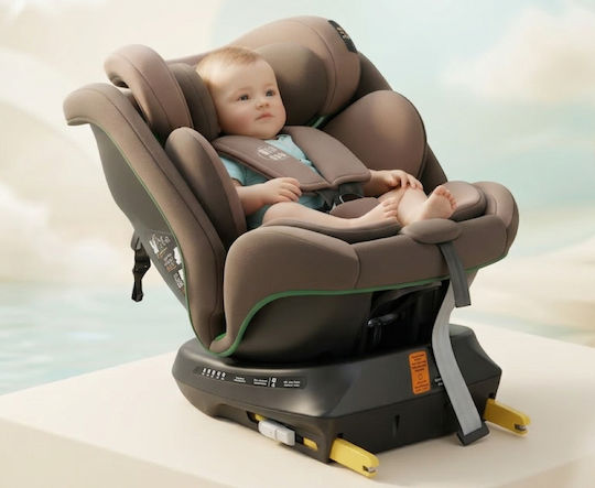 Buf Boof TWT Plus Deluxe Autositz i-Size mit Isofix Coffee 0-36 kg