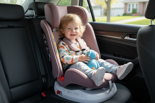Buf Boof Twt Plus Deluxe Baby Car Seat i-Size with Isofix Light Purple 0-36 kg