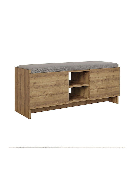 Zulla Wooden Shoe Organizer with 6 Shelves Open Café 110x37x43cm