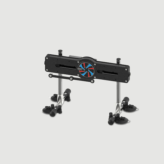 Double Multifunctional Premium Sex Machine Heating & Vibrating Double Trouble Premium Heating & Vibrating Multifunction Sex Machine Black