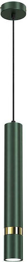 Eko Light Joker Lustră Suspendată Verde 8cm.