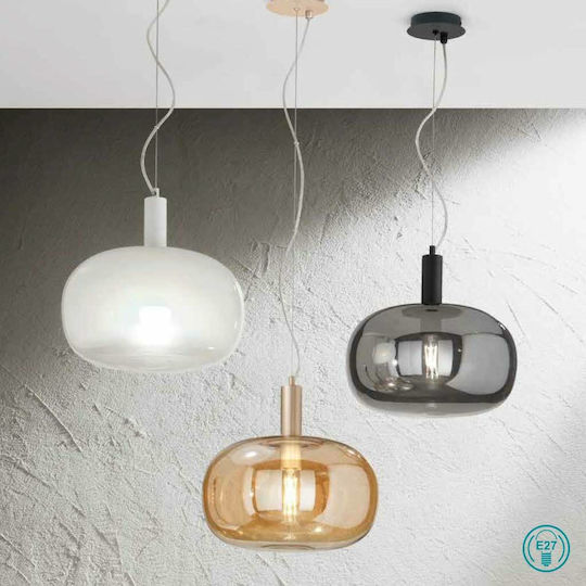Ondaluce Pendant Light Black 20cm