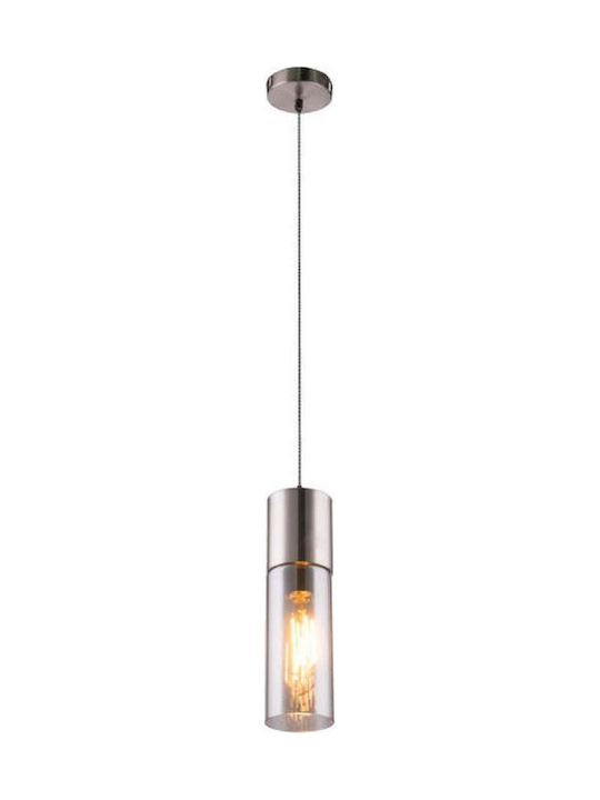 Globo Lighting Annika Pendant Light Silver with Socket E27 105x105cm