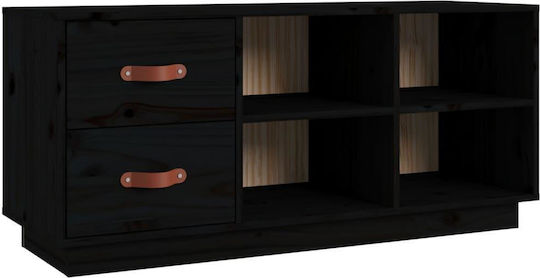 Ξύλινη με 2 Ράφια 100x34x45cm Ξύλινη με 2 Ράφια 100x34x45cm
